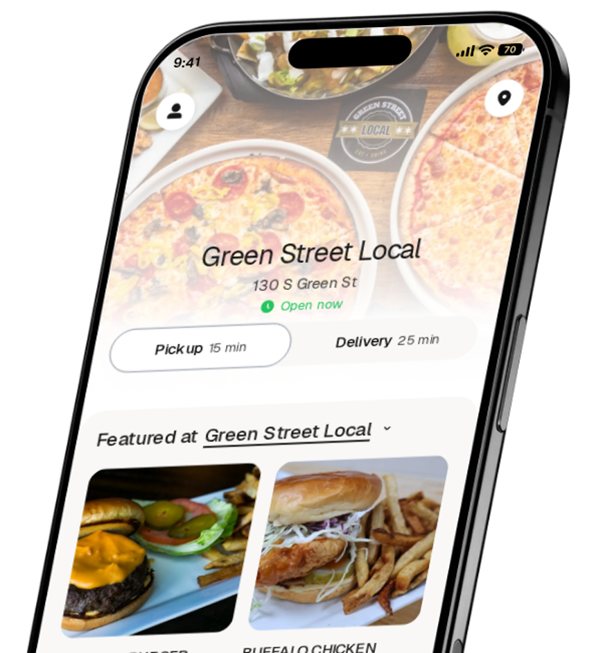 Green Street Local app preview